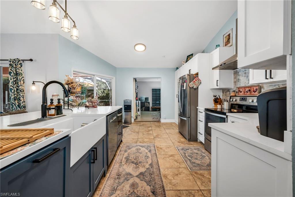 Remodeled kitchen