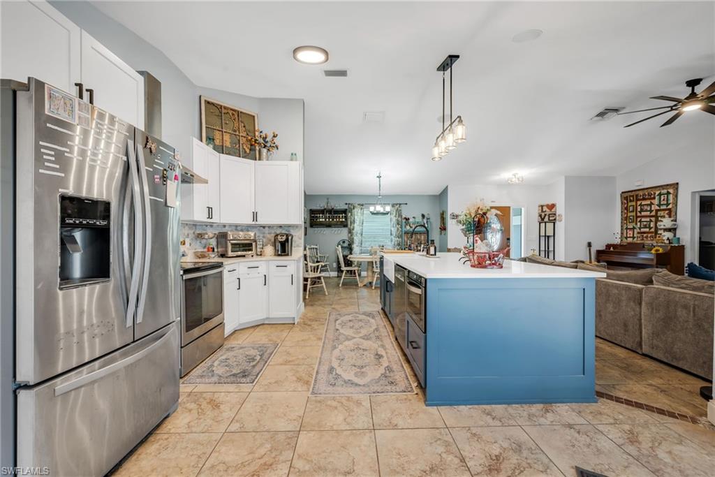 Remodeled kitchen