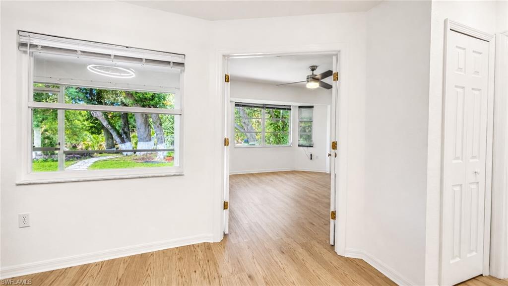 If you want a 2 bedroom, then use this 3rd bedroom as a nice office with a view.
