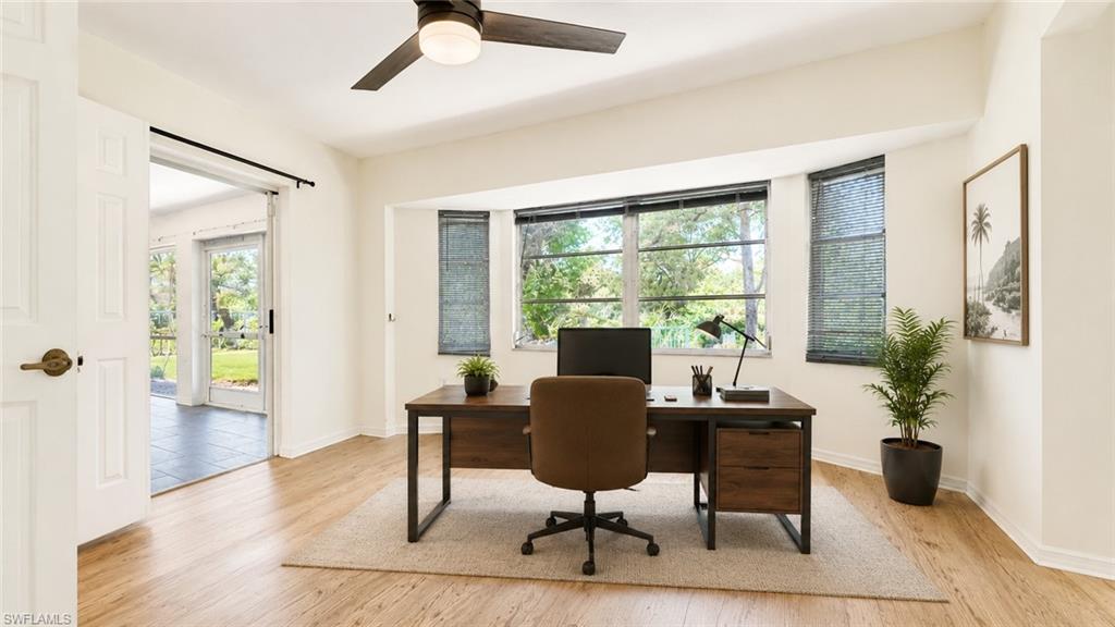 If you want a 2 bedroom, then use this 3rd bedroom as a nice office with a view.
