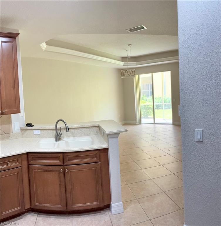 As seen from the kitchen