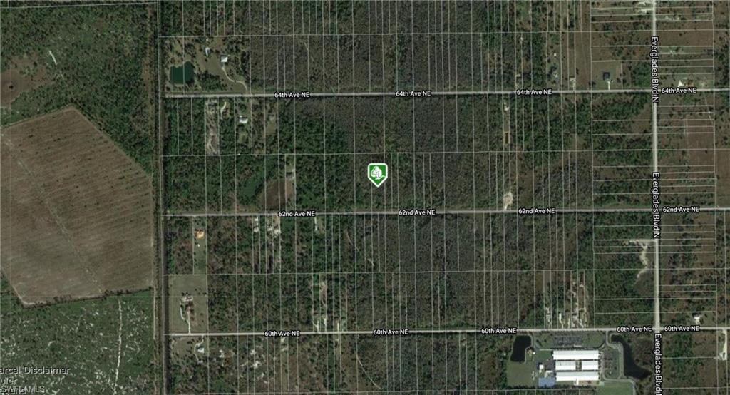 Aerial Map. Displaying the geographic layout and parcel divisions of the property
