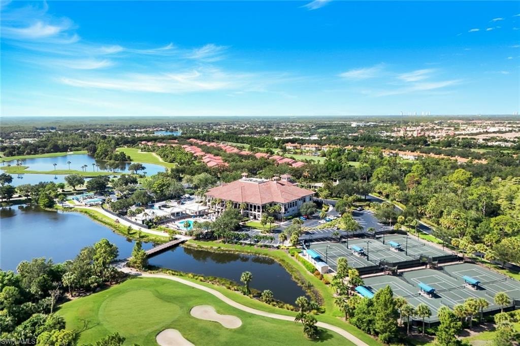Grandezza Main Clubhouse Surrounded by Golf, Lakes, Pool, and Tennis Courts