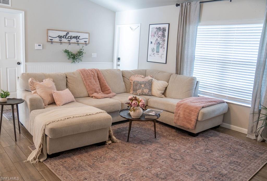 Living area view.