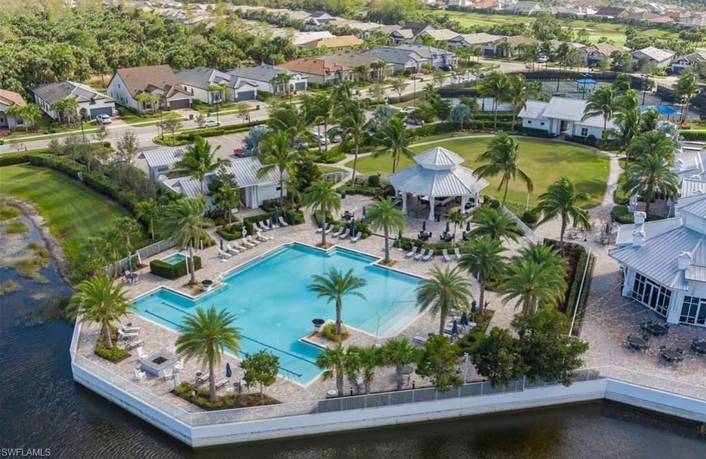 Resort-style pool