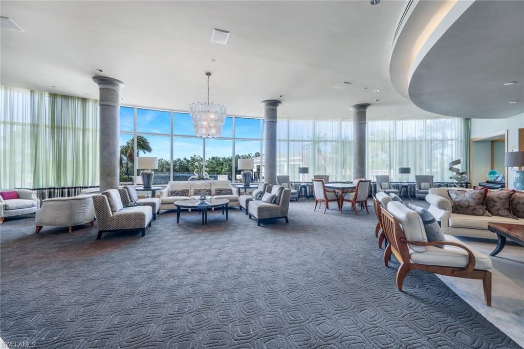 Elegant Community Social Room with bar and catering kitchen