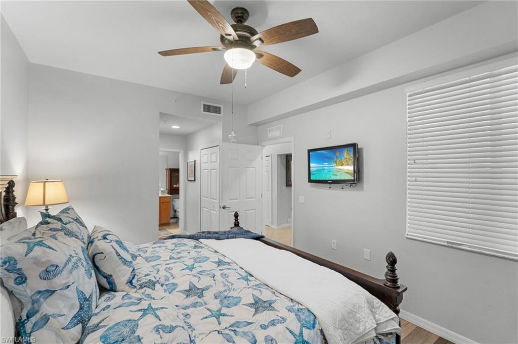 Recessed lighting and a ceiling fan with light fixture