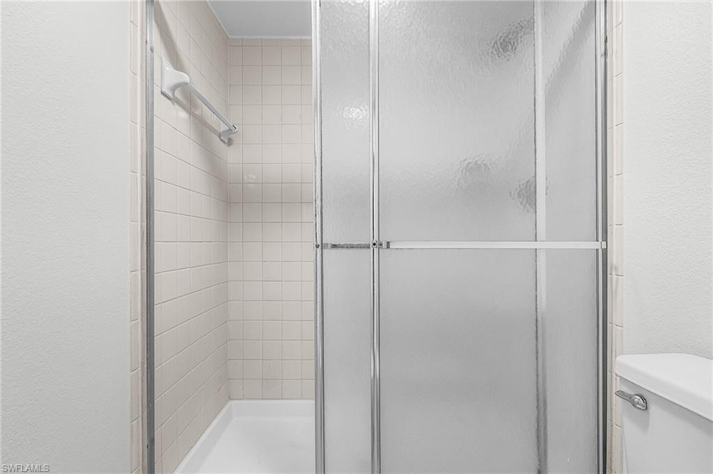 Master Shower and water closet