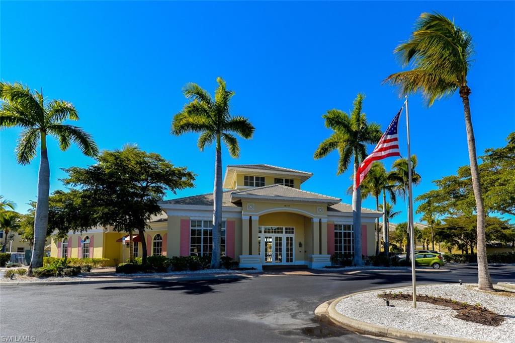 Clubhouse features well equipted fitness center, social gathering area for parties and card games, catering kitchen, computer room with lending library, men's & women's locker rooms, bathrooms, & management office.