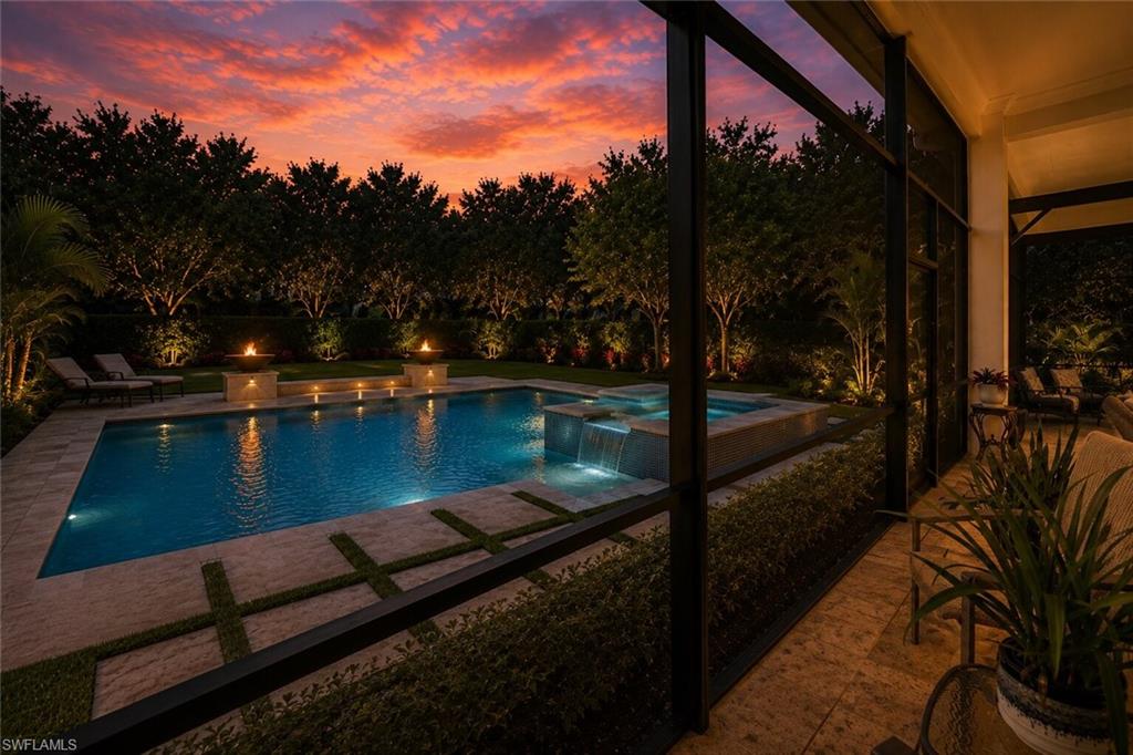 Pool virtual rendering
