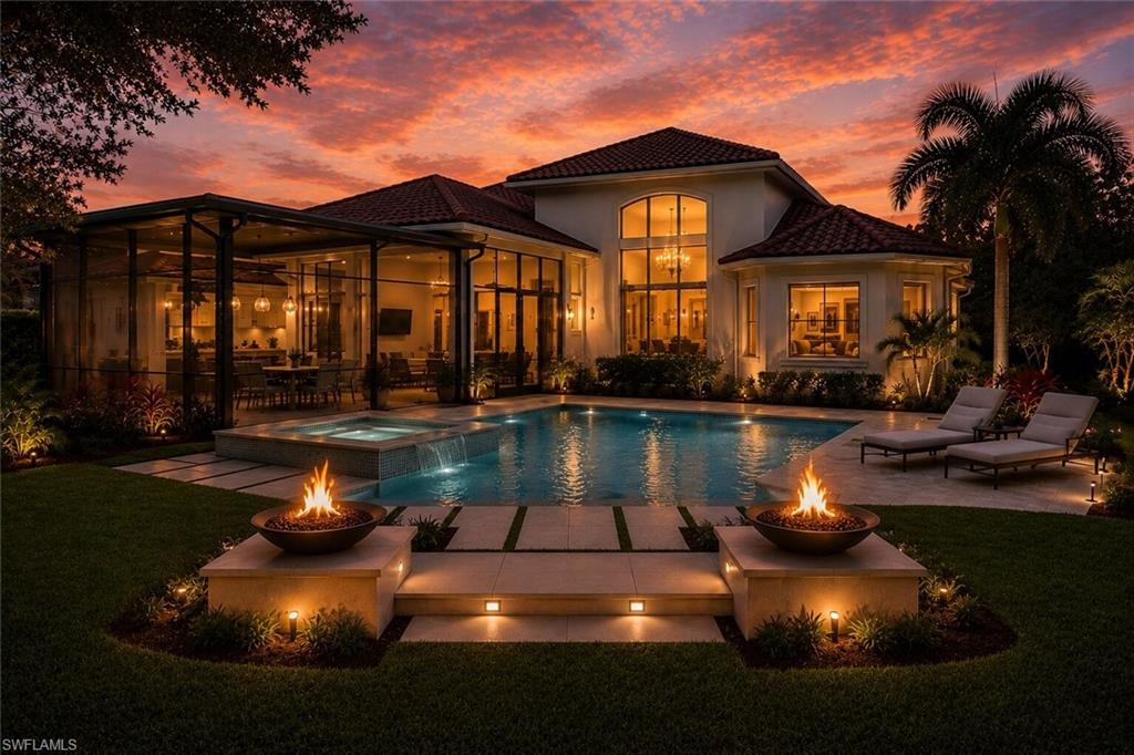 Pool virtual rendering