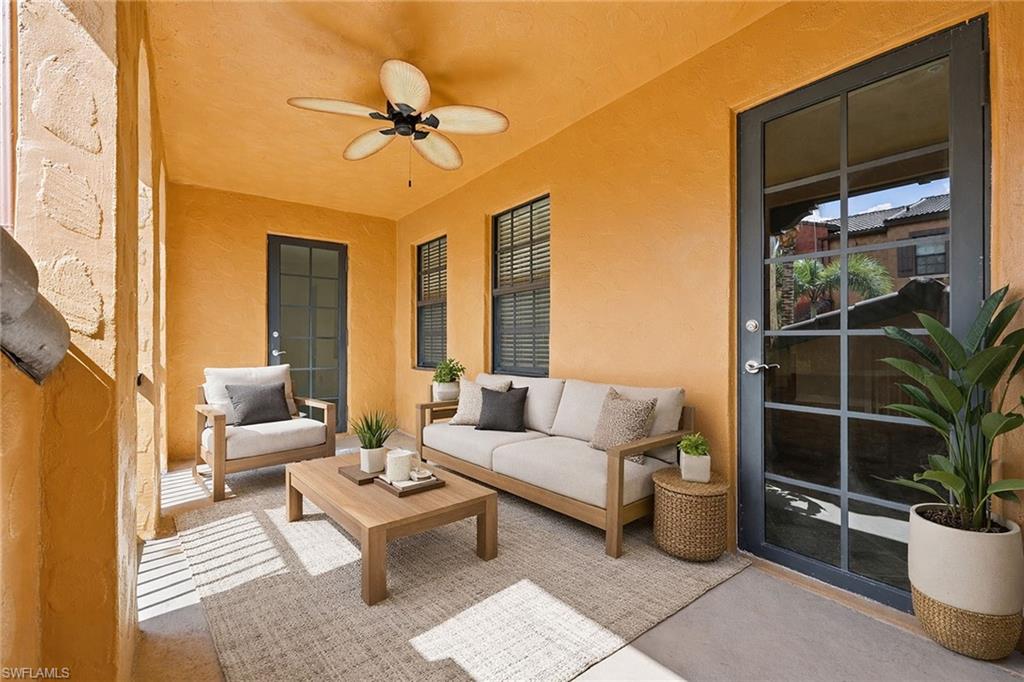 Balcony - Staged