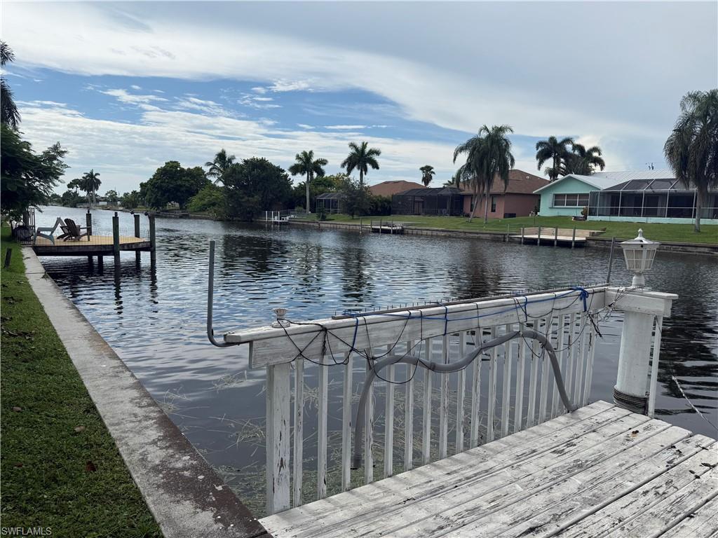 Waterfront property with private dock access