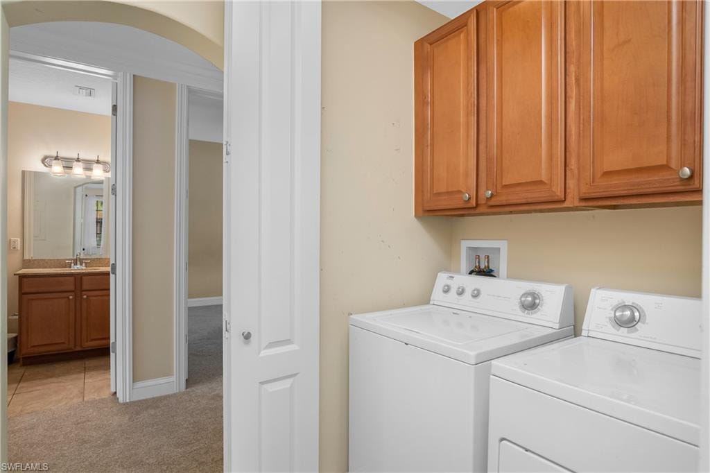 Laundry closet