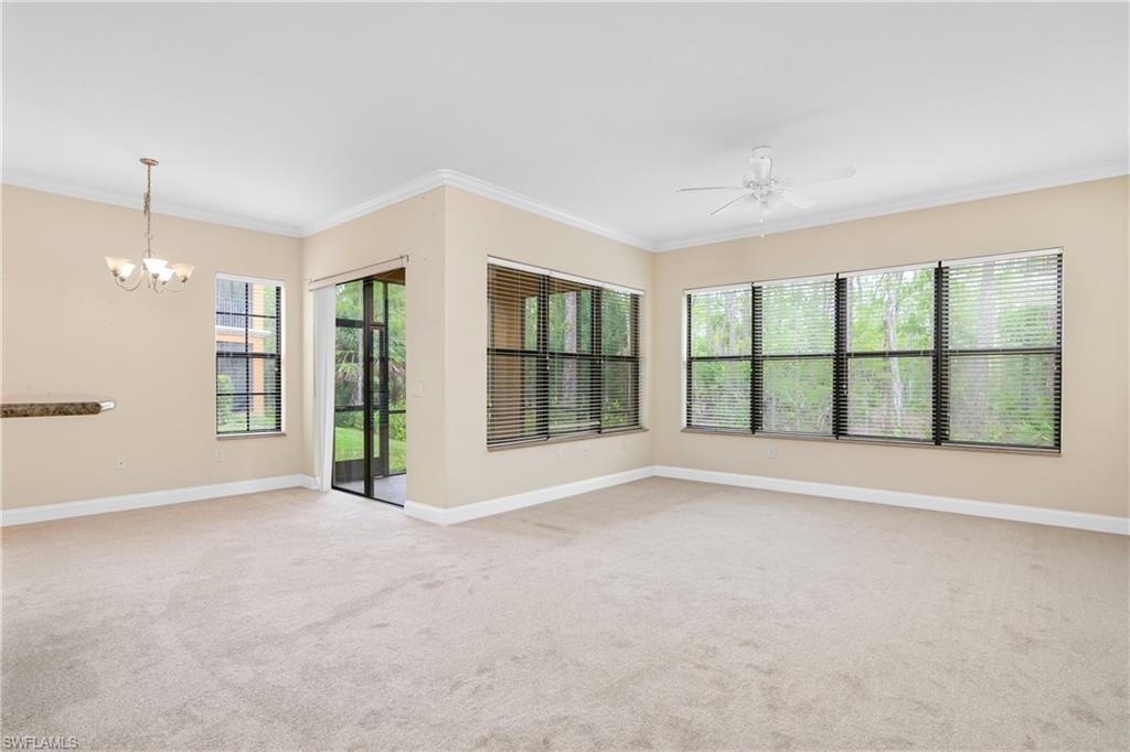 Great room view one.Views of preserve