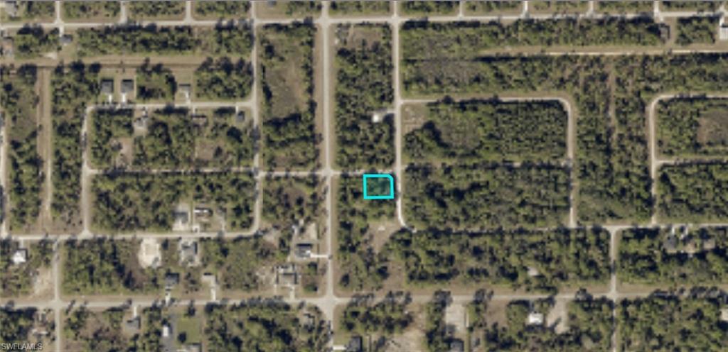 Aerial Map. Displaying the property's location within a residential grid pattern