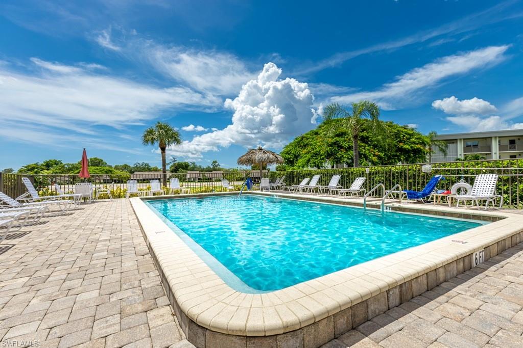 One of the six pools in the community