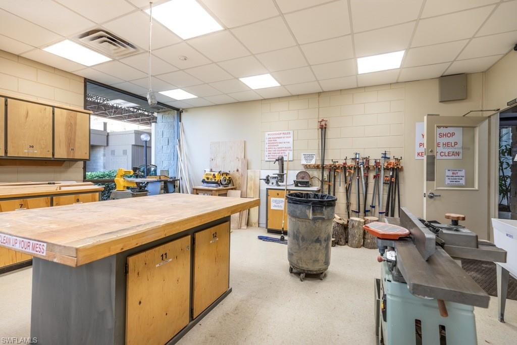 Wood shop