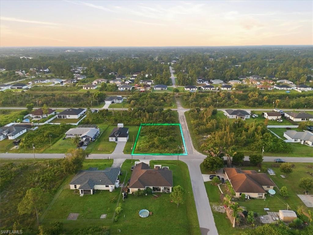 Generous land parcel with a corner location