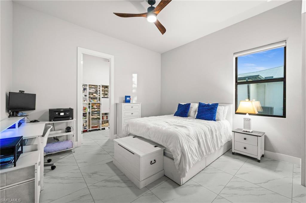 Guest Bedroom with Attached Craft Room/Office/Walk In Closet