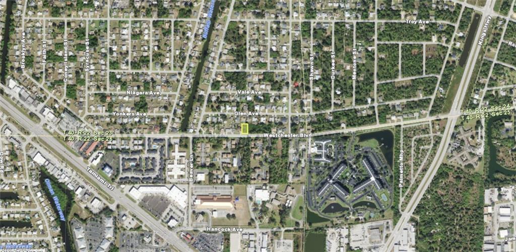 Aerial Map. Depicting the property's location and surrounding area
