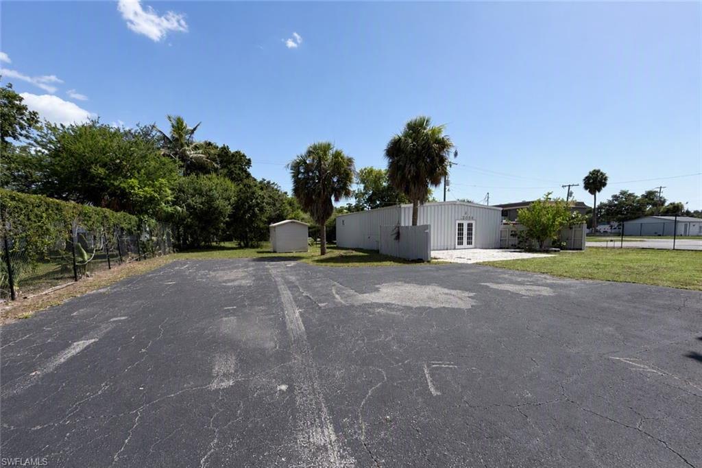 .31 acre fenced lot with plenty of parking.
