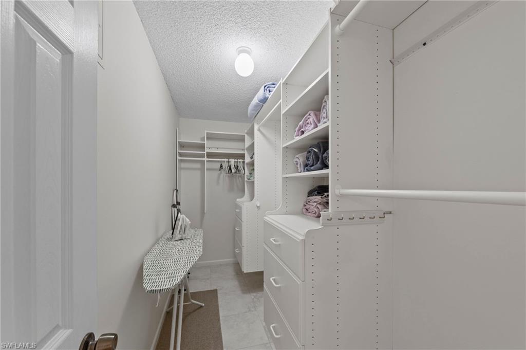 Primary spacious closet