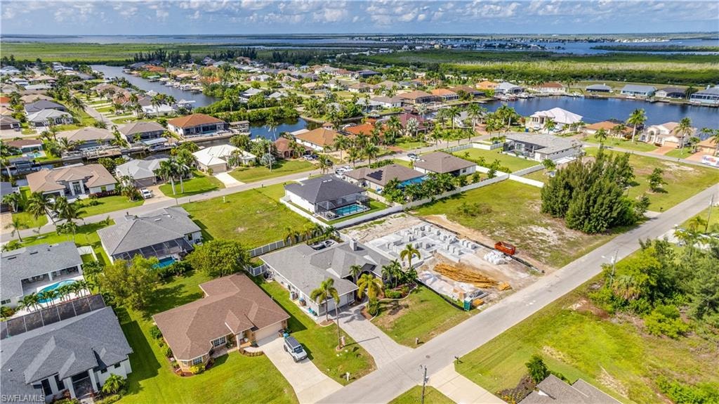 Aerial View of 3802 SW 3rd St. Cape