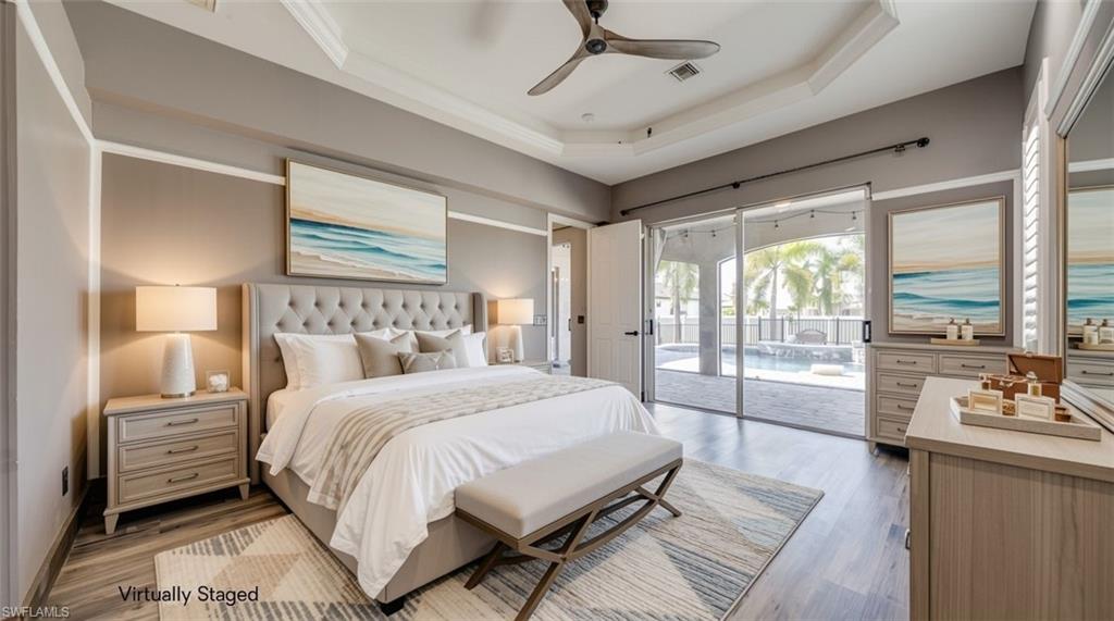Primary Bedroom - Virtually Staged