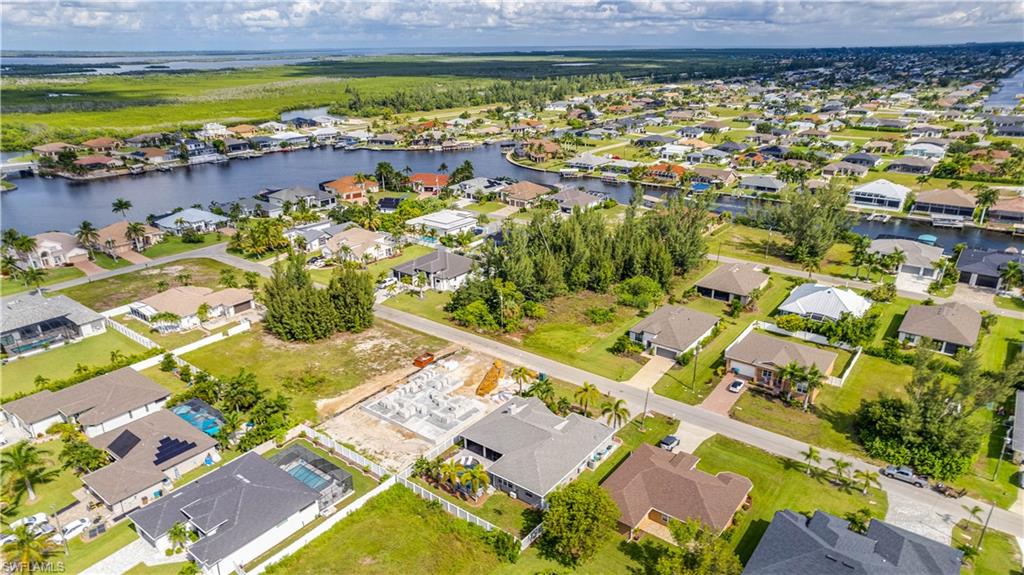 Aerial View of 3802 SW 3rd St. Cape