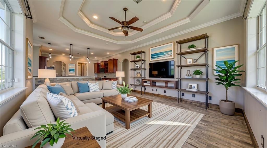 Living Room - Virtually Staged