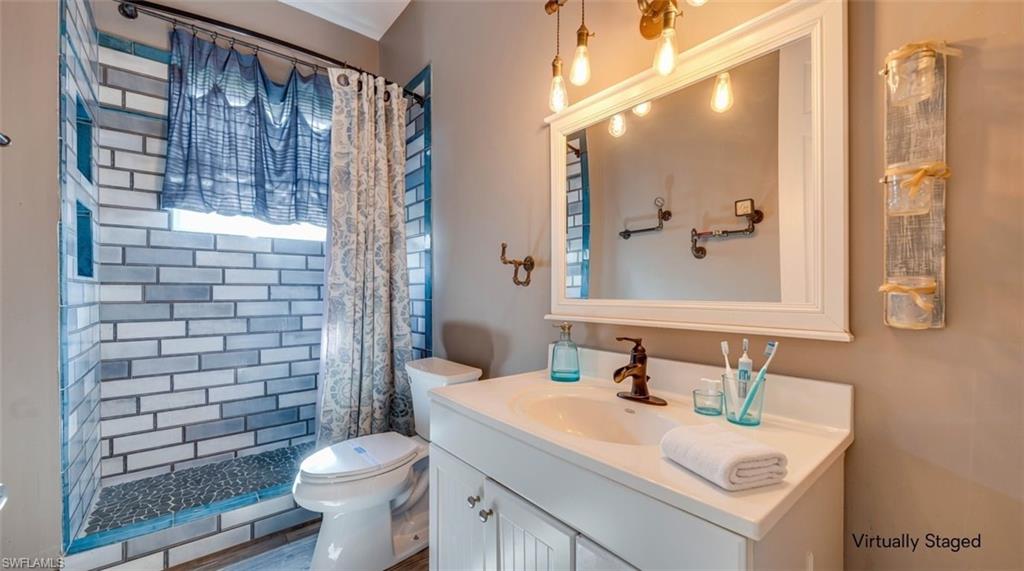 Guest Bath - Virtually Staged