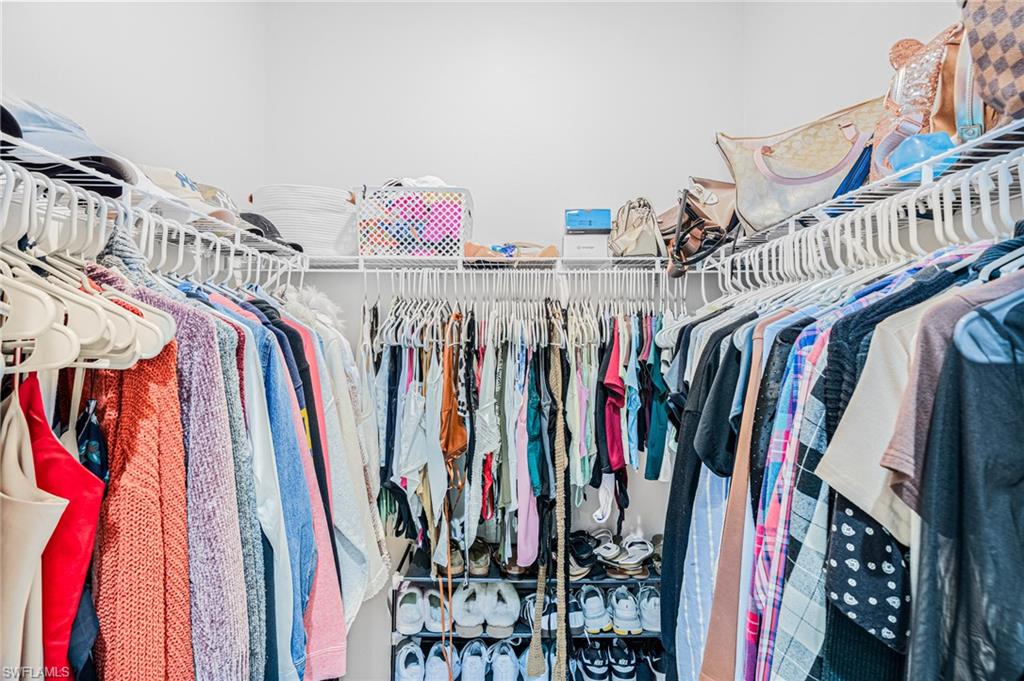 1 of two  walk in closets