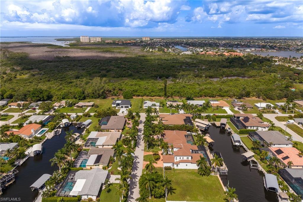Waterfront properties with private boat docks