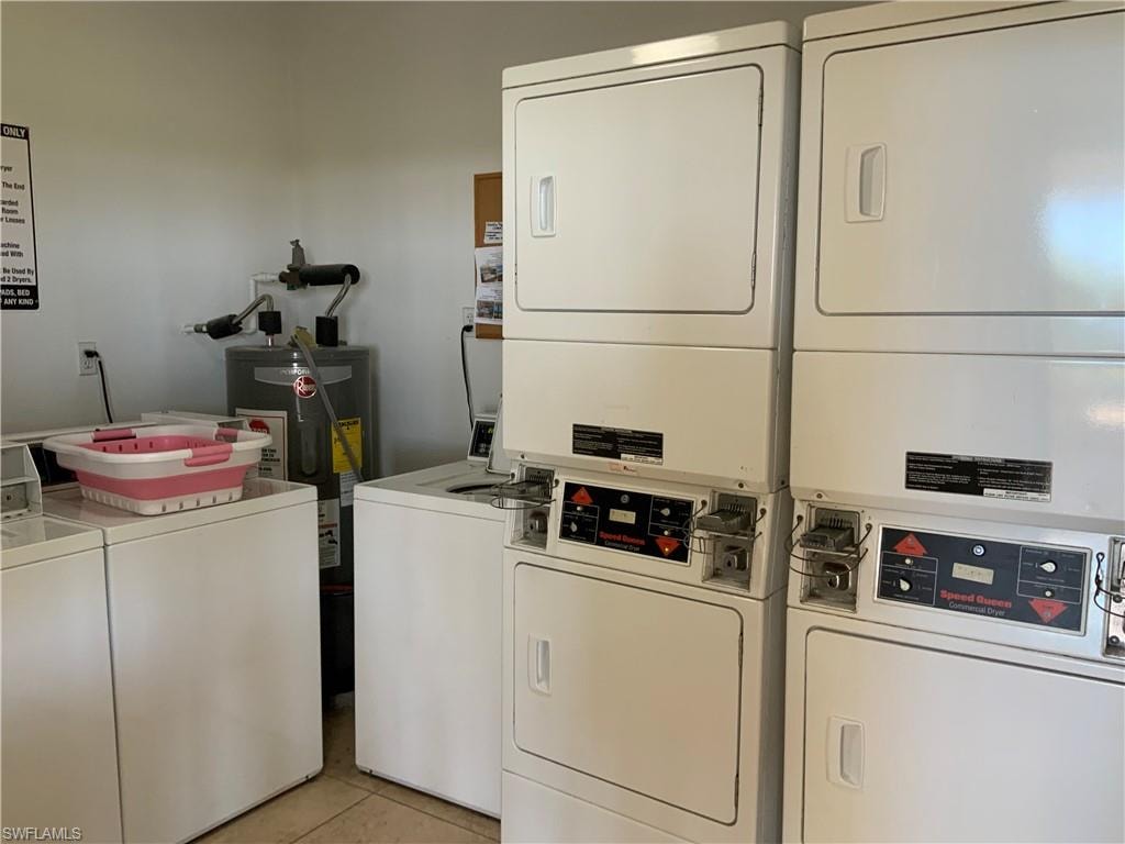Professional laundry facilities auto mated service under each building