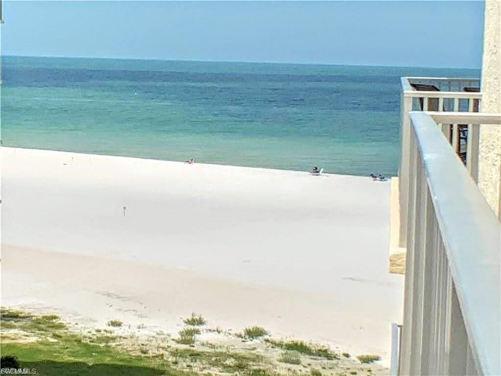 View from balcony watch dolhins swim by
