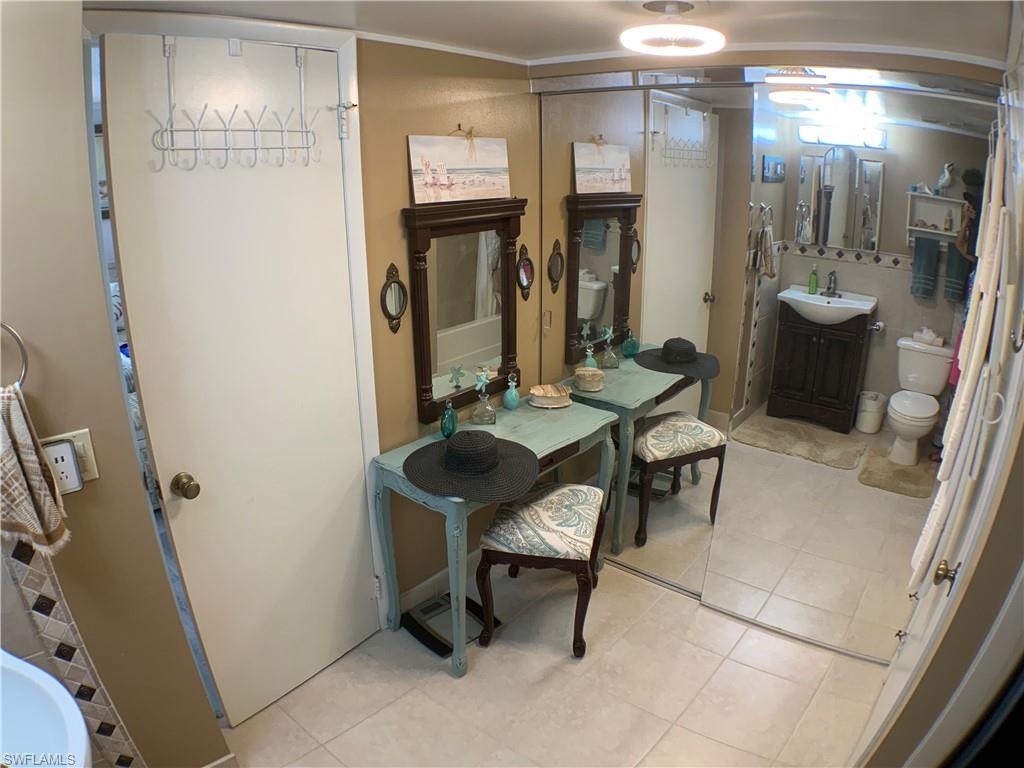 Bath and dressing room