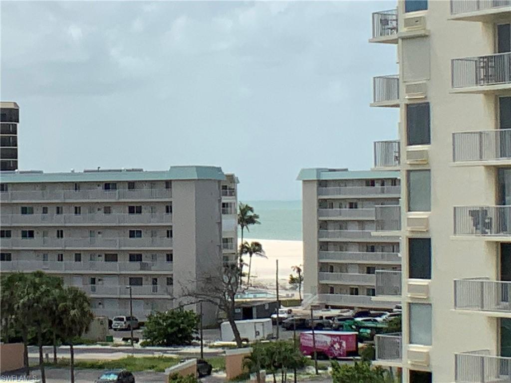 Views of Lovers Key Island from balcony