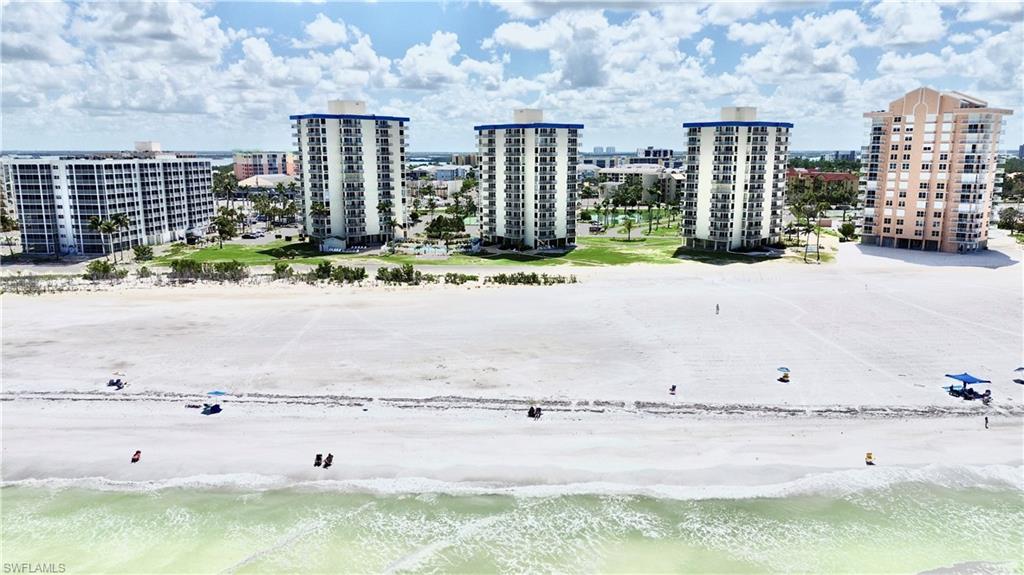 3 building large beach front complex